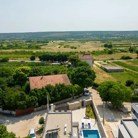 New! Luxury Stone Sokol With Large Pool In Gornje Rastane * Gorica (Zadar)